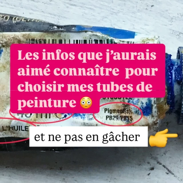 ‼️Je suis sûre que ça t’est déjà arrivé ! 
 Il y a eu une une petite histoire amusante à l’atelier vendredi dernier : (on parlait huile mais le principe est le même  pour l’acrylique)

Un des élèves voulait recouvrir quelques traits de contour sur sa toile qui étaient tracés trop fortement (d’ailleurs voilà une astuce : ne jamais dessiner sur son support au crayon mais toujours au fusain ou au pastel, et léger, léger).

Et je le vois passer du blanc et repasser du blanc et encore repasser du blanc…

Il finit par m’appeler et me dire : 
« Je ne comprends pas, ça ne couvre pas du tout, cette peinture, mais qu’est-ce qu’elle a ? »

Avant que je te donne le « pourquoi du comment », as-tu deviné pourquoi sa peinture ne couvrait pas correctement ? ☺️

👉 Tout simplement parce qu’il utilisait un blanc transparent et pas opaque ou même semi-opaque.

Les couleurs transparentes sont merveilleuses pour réaliser des glacis subtils mais si vous voulez couvrir votre surface, employez des couleurs opaques. 

J’ai écrit un article sur les peintures et leurs caractéristiques. Il est accessible dans la bio si tu cliques sur Techniques Peinture. 

Tu sauras comment lire les infos sur les tubes de peinture : décoder transparence, opacité, les étoiles *  sur les tubes, reconnaître les pigments avec le Color Index etc …

Je précise que les infos sont les mêmes sur un tube de peinture acrylique et huile. 

‼️ Et pour terminer, est-ce que tu te sers de toutes ces infos, chiffres et signes bizarres qu’il y a sur nos tubes ? 

https://stephanielecuyer.fr/comment-lire-les-infos-sur-un-tube-de-peinture/  #apprendrelapeinture #ecoledartstephanielecuyer #japprendsapeindre #peinturealhuileamateur #courspeinture #apprendreapeindre #peinturealhuile #rembrandtpaintings #peintureacademique